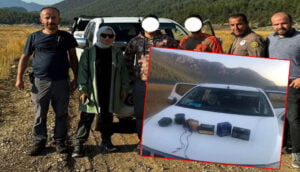 Antalya’da izinsiz avlanan 2 kişiye toplamda 7.296 TL idari ceza kesildi