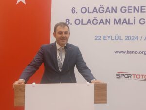 Türkiye Kano Federasyonu’nda, yeniden Alper Cavit Kabakçı dönemi