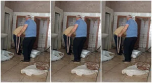 Adana’da şok görüntüler! Umumi tuvalette bağırsak temizlediler