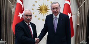 Cumhurbaşkanı Erdoğan, AYM Başkanı Özkaya’yı kabul etti