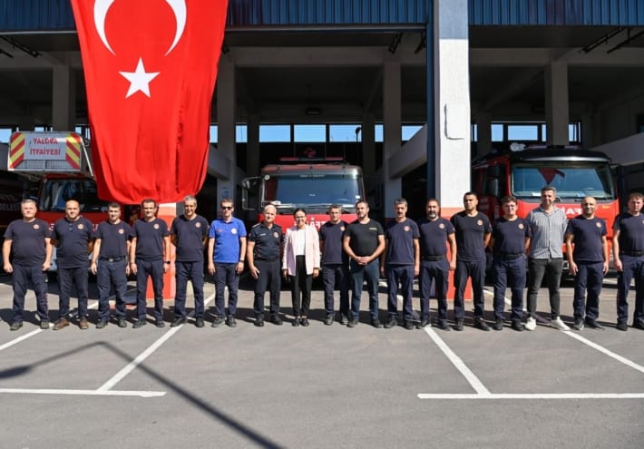 Yalova Valisi Kaya: “İtfaiyenin fedakarlığı şehrimizi güvende tutuyor”