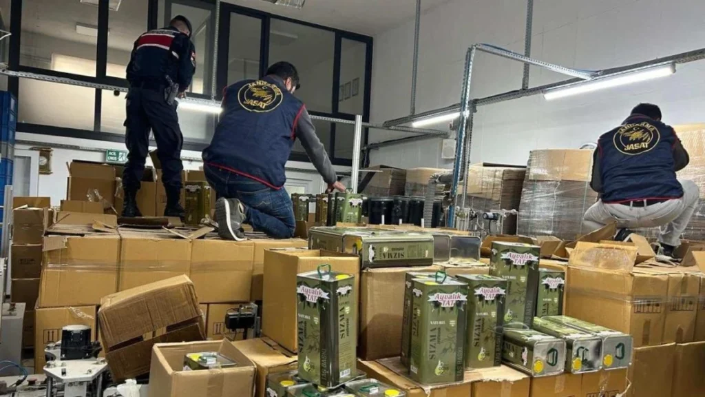 Yalova’da 33 bin 760 litre sahte zeytinyağı ele geçirildi