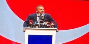 Yavuz Ağıralioğlu’ndan parti açılışında çok sert Öcalan tepkisi!
