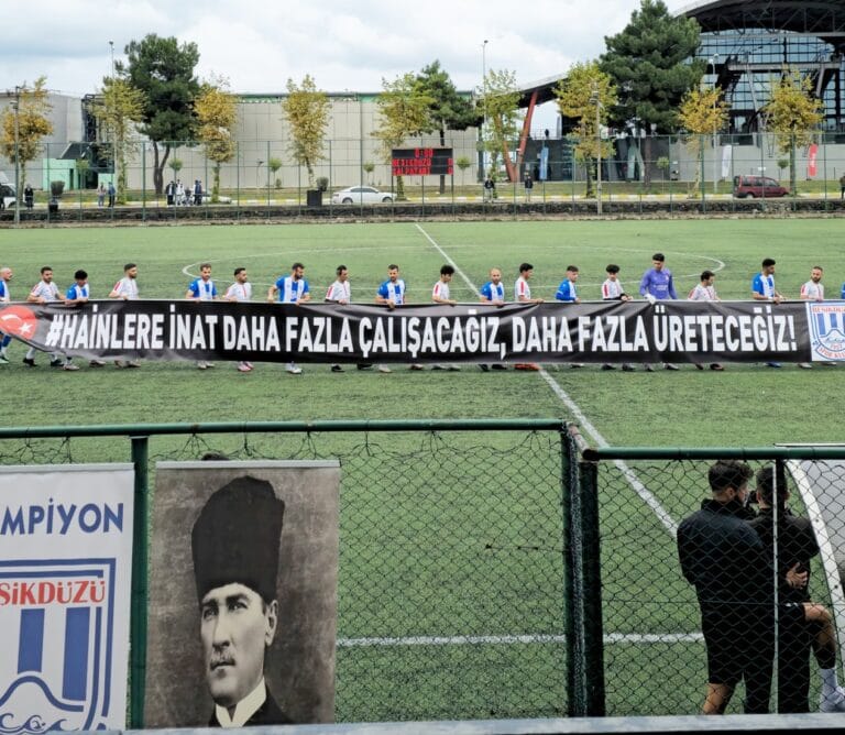 Trabzon’da iki komşu ilçe takımın maç öncesinde anlamlı mesajı