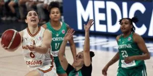 Galatasaray Çağdaş Faktoring, Uniao Sportiva’yı farklı mağlup etti