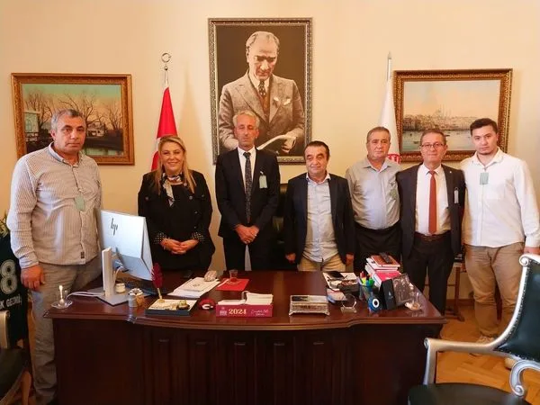 Görele Ortaköy Güzelleştirme Derneği ve Muhtarından TBMM ziyareti