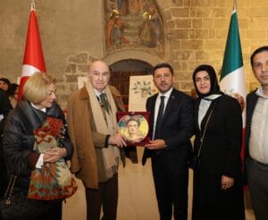 Nevşehir Meryem Ana Kilisesi’nde sergi açılışına 4 Büyükelçi katıldı