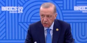 Cumhurbaşkanı Erdoğan Rusya’da BRICS Zirvesinde konuştu: “Bu menfur saldırıyı lanetliyorum”