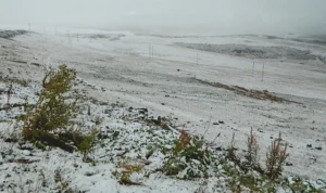 Ilgar Dağına yılın ilk karı düştü!