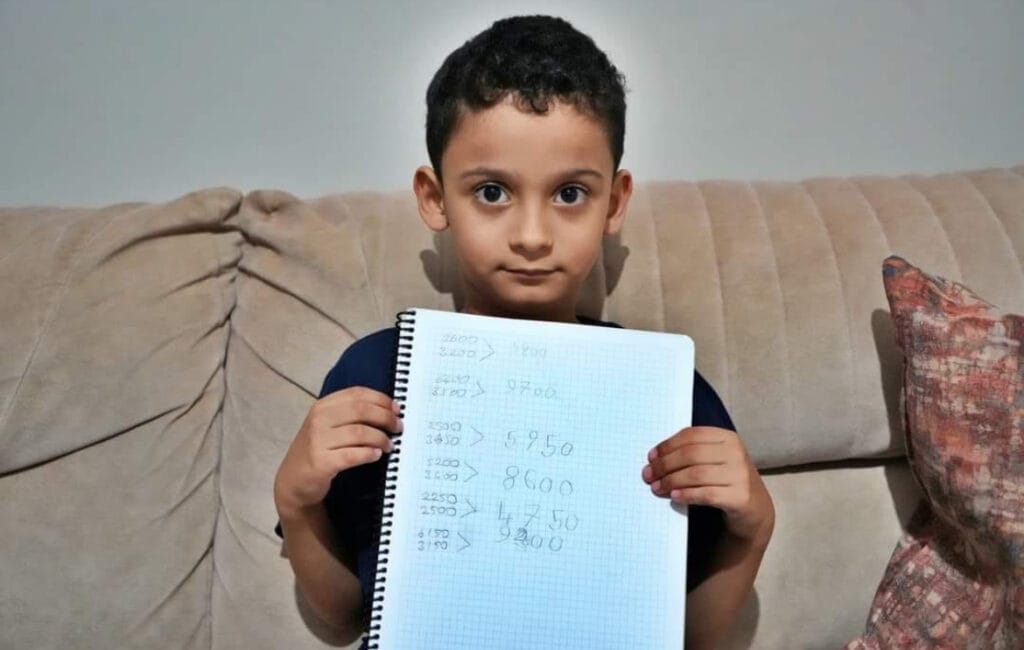 Antalya’da matematik dahisi çocuk şaşırtıyor