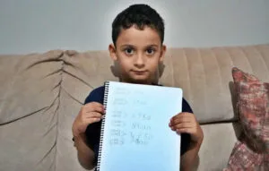 Antalya’da matematik dahisi çocuk şaşırtıyor