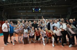 Kadın voleybol takımından ilk maç ilk galibiyet