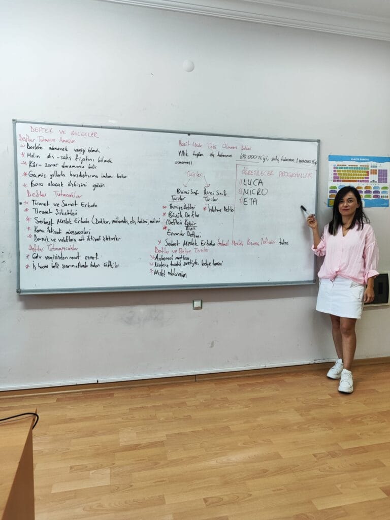 Yatağan’da halk eğitimden bilgisayar destekli muhasebe kursu