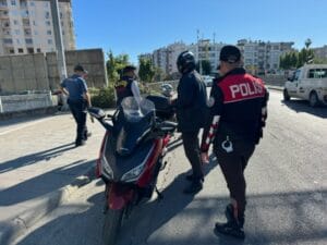 Mersin’de asayiş ekiplerinden motosiklet denetimi: 678 motosiklet kontrol edildi