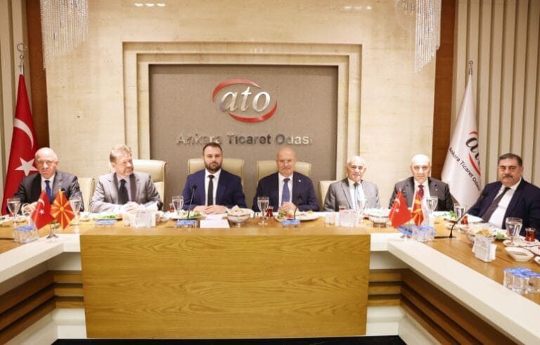 Ankara Ticaret Odası Kuzey Makedonya heyetini ağırladı
