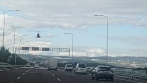 Cayrokopter ile Havadan Trafik Denetimi Başladı