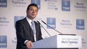 Türkiye Belediyeler Birliği toplantısında konuşan İmamoğlu: “Gelir açmazına doğru sürükleniyoruz”