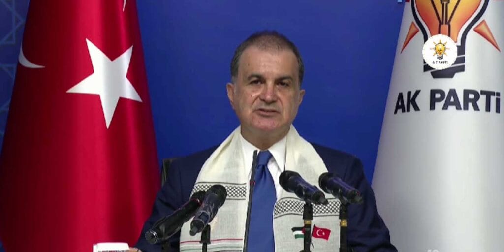 Ömer Çelik, MYK sonrası konuştu, İsrail’i hedef aldı