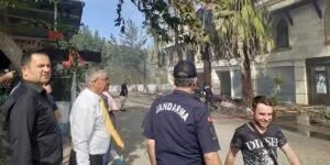 Kemer Göynük’te korkutan yangın