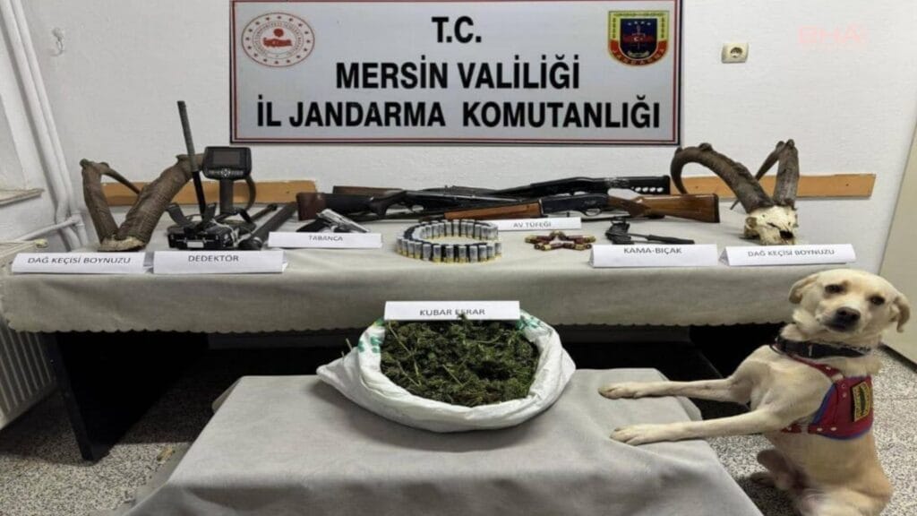 Mersin’de Jandarmadan uyuşturucu operasyonu: 3 şüpheli gözaltında