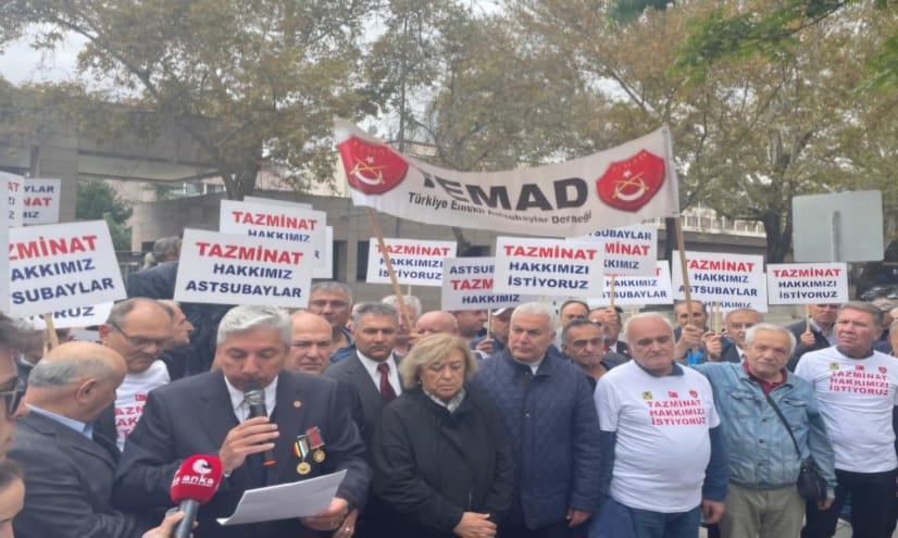 TEMAD üyeleri tazminat ve özlük hakları taleplerini dile getirdi!