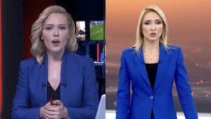 TRT spikerinden kıyafetiyle mesaj