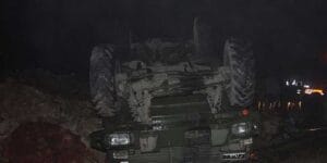 Şırnak’ta askeri araç devrildi