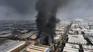 Kayseri OSB’de mobilya fabrikasında yangın