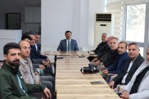 Kaymakam Soysal basınla bir araya geldi.