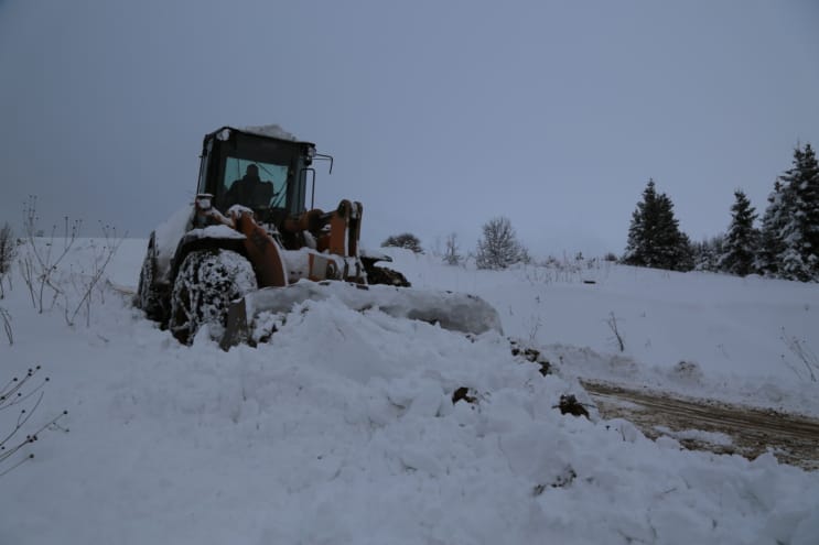 Artvin’de 58 köy yolu kapandı!