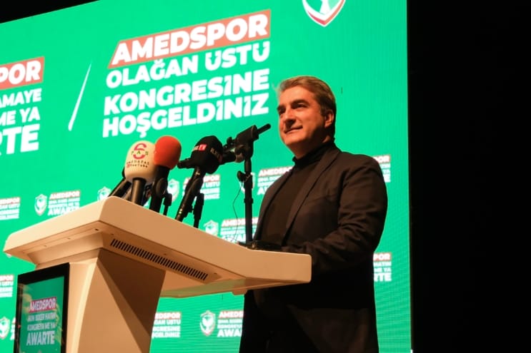 Amedspor’un yeni başkanı Burç Baysal oldu