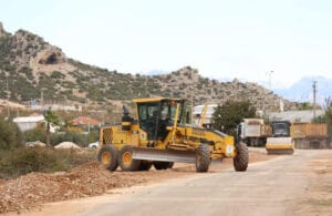 Varsak Esentepe mahallesinin yolları güzelleşiyor