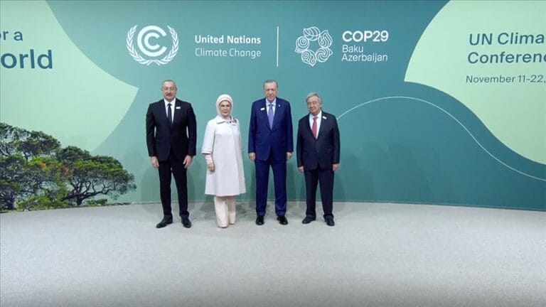 Cumhurbaşkanı Erdoğan COP29 Dünya Liderleri İklim Zirvesi’nde