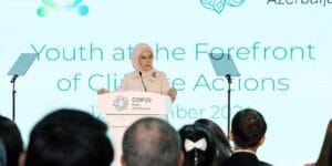 Emine Erdoğan, Bakü’de Sıfır atık projesini anlattı