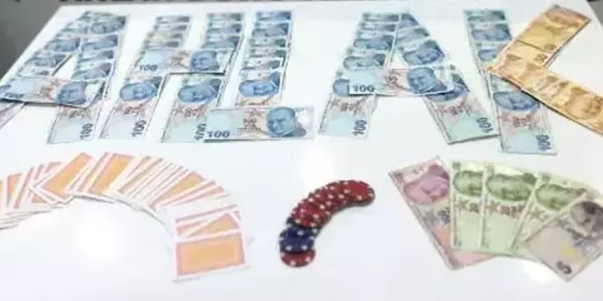 Kars’ta Kumar oynayanlara baskın: 5 Gözaltı