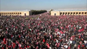 Anıtkabir’de 10 Kasım yoğunluğu öncesi ziyaretçi akını