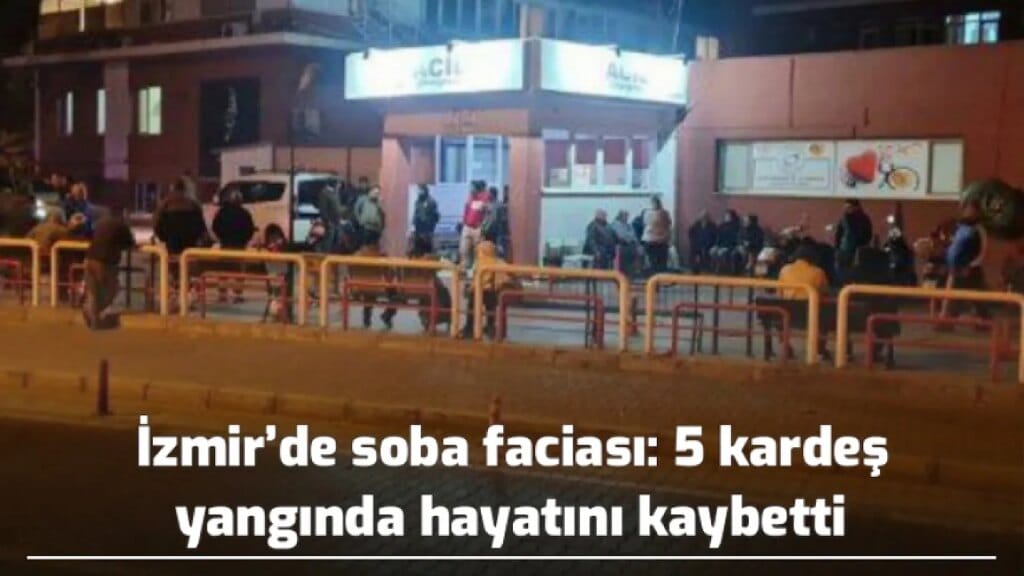 5 kardeş yangında hayatını kaybetti