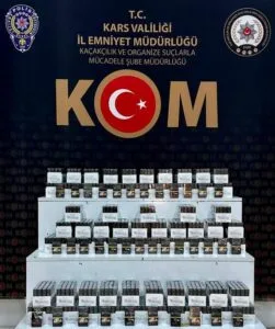 Kars KOM Şubeden Kaçakçılık operasyonu: 10 kişi yakalandı