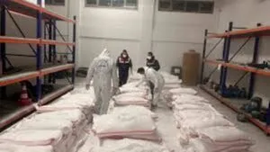 2 ton tütün ele geçirildi
