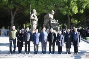 Haluk Görgün tarihi alanı ziyaret etti