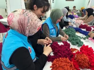 Amasya’da “İyiliği İlmek İlmek Örüyoruz” projesi başladı