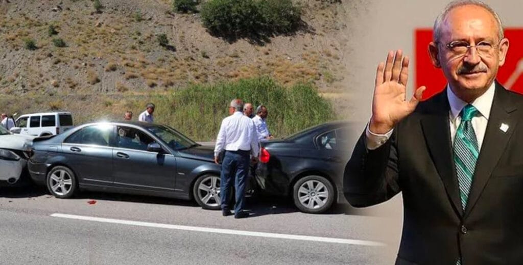 Antalya’ya giden Kılıçdaroğlu çifti Isparta’da trafik kazası geçirdi