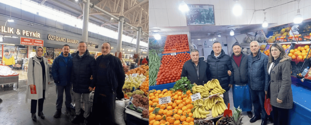 Başkan Ergüder’den saha ziyaretleri