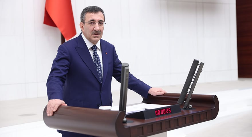 Cumhurbaşkanı Yardımcısı Cevdet Yılmaz, “Suriyeli kardeşlerimiz ülkelerine döneceklerdir”