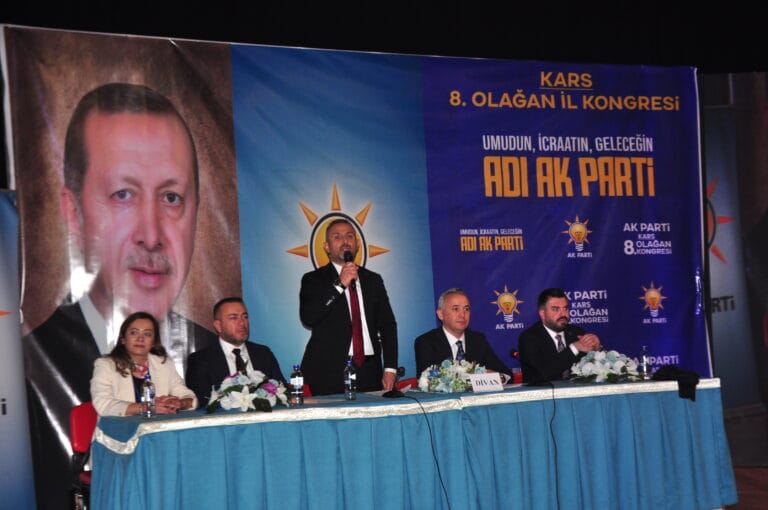 Kars AK Parti 8. Olağan Kongresi büyük katılımla gerçekleştirildi – Birlik Haber Ajansı