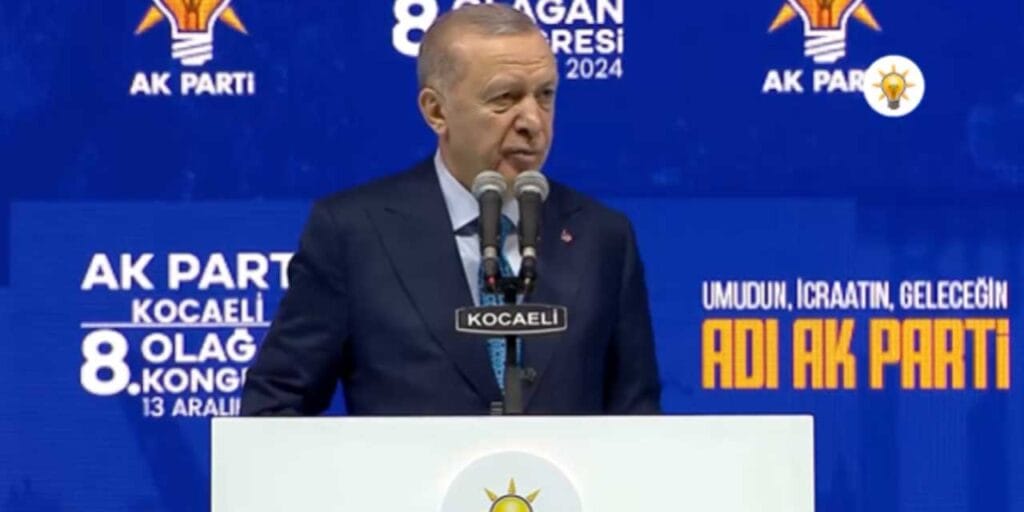 Cumhurbaşkanı Erdoğan Kocaeli’nden seslendi:”AK Parti’nin davası bir medeniyet davasıdır”