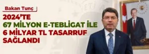 E-Tebligat ile 39 bin ağaç kesilmekten kurtuldu – Birlik Haber Ajansı