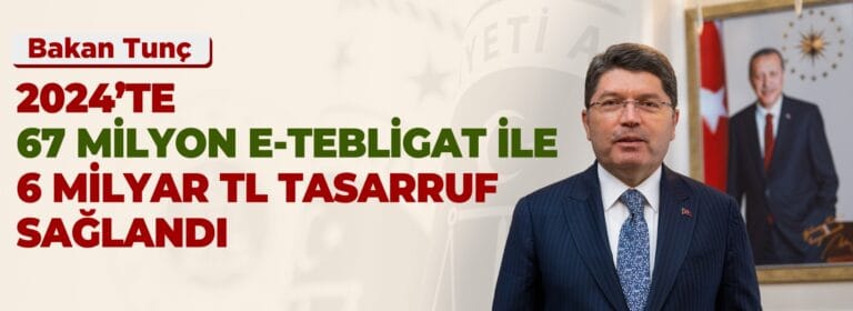 E-Tebligat ile 39 bin ağaç kesilmekten kurtuldu – Birlik Haber Ajansı