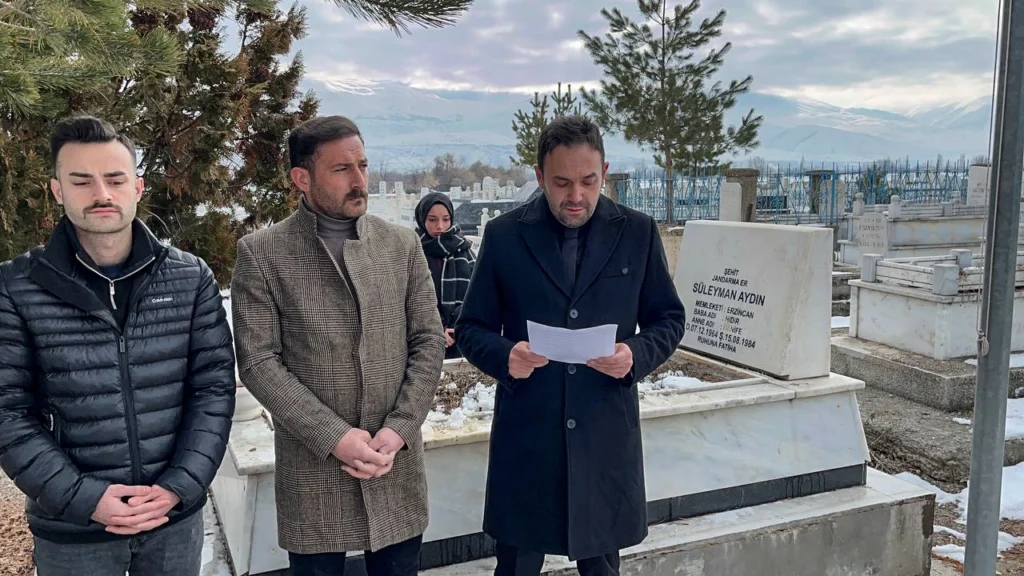 Erzincan Zafer Partisi’nden Şehit Süleyman Aydın’ın kabrine ziyaret – Birlik Haber Ajansı