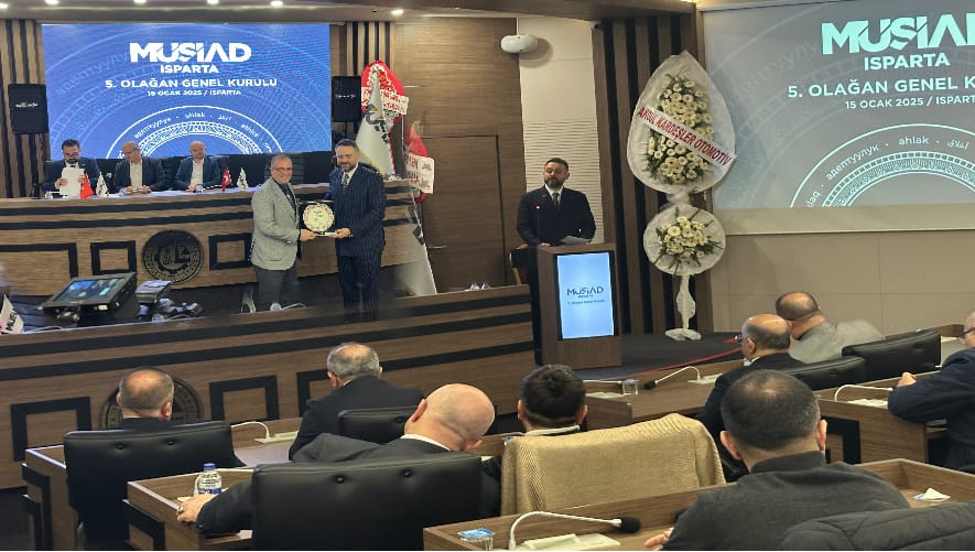 Salim Nuri Güntaç, MÜSİAD Isparta Başkanı seçildi – Birlik Haber Ajansı